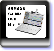 Samson Go Mic usb mic: Click here to view the range at Speed Music